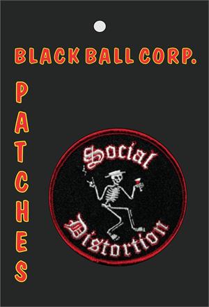Social Distortion Embroidered Patch