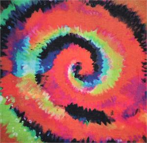 ''TIE Dye Bandana 21'''' x 21'''' - Cotton''