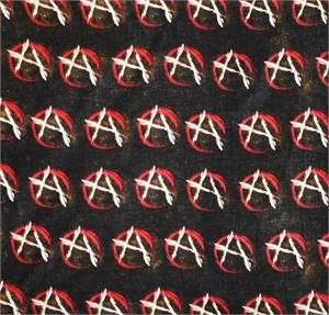 ''Anarchy Bandana 21'''' x 21'''' - Cotton''