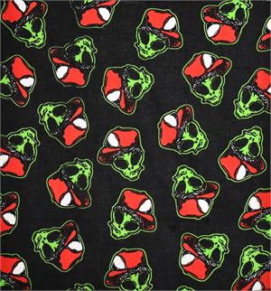 ''Alien Dealer Bandana 21'''' x 21'''' - Cotton''