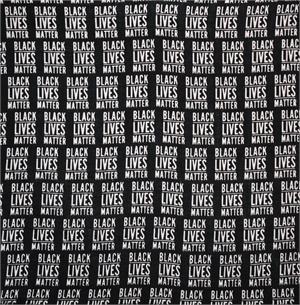 ''Black Lives Matter BANDANA 21'''' x 21'''' - Cotton''