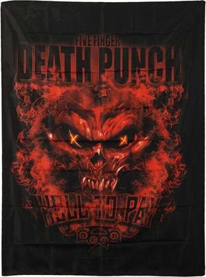 ''Five Finger Death Punch - Hell to Pay Fabric POSTER - 30'''' x 43''''''