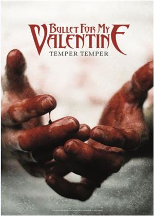 ''Bullet for My Valentine - Temper Temper Fabric POSTER - 30'''' x 40''''''