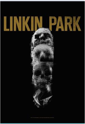 ''Linkin Park - Skull Totem Fabric POSTER - 30'''' x 40''''''