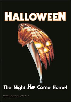 ''Halloween - The Night He Came Home Fabric POSTER 30'''' x 43''''''