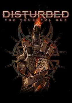 Disturbed - The Vengeful One Fabric Poster Image