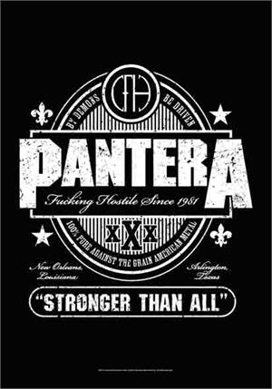 Pantera - Beer Label Fabric Poster Image