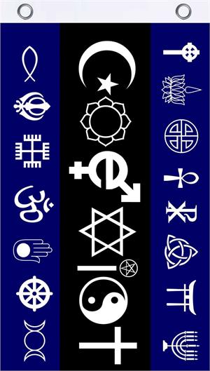 Coexist Fly FLAG