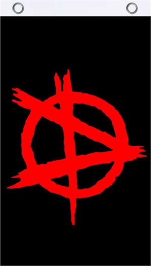 Anarchy Fly FLAG