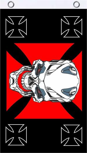 Iron SKULL Fly Flag