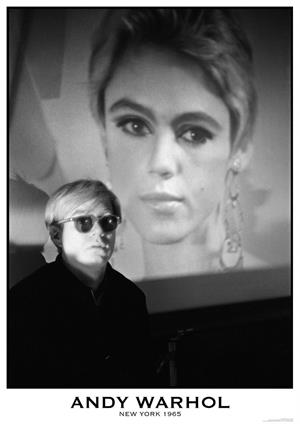 ANDY WARHOL POSTER - 23" X 33.5"