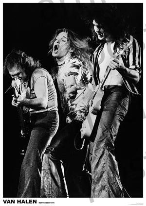 ''Van Halen Rotterdam 1979 POSTER - 23'''' X 33.5''''''