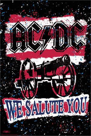 ''AC/DC ''''We Salute You'''' by: Stephen Fishwick POSTER - 24'''' X 36''''''