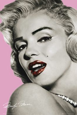 ''Marilyn Monroe LIPs Poster - 24'''' X 36''''''