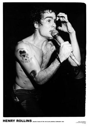 ''Henry Rollins POSTER - 23'''' X 33.5''''''