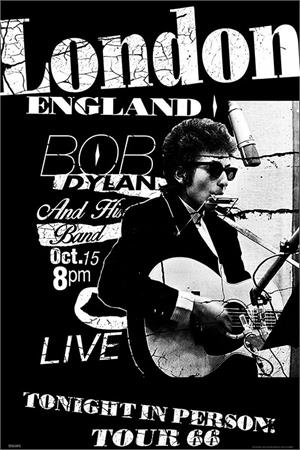 ''Bob Dylan London POSTER 24'''' x 36''''''