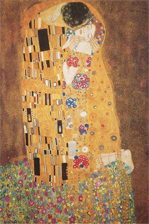 ''Gustav Klimt The Kiss - POSTER - 24'''' X 36''''''