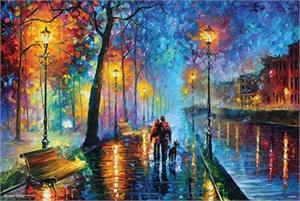 ''Melody of the Night by: Leonid Afremov POSTER - 36'''' x 24''''''