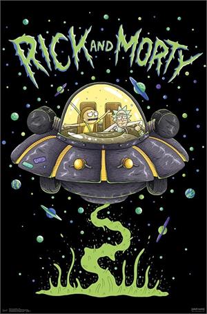 ''Rick And Morty - Ship - 22.375'''' x 34''''''