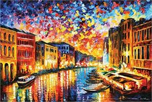 ''Venice Grand Canal by: Leonid Afremov POSTER - 36'''' x 24''''''