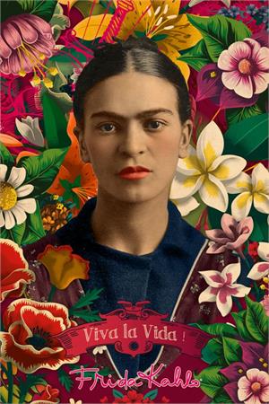 ''Frida Kahlo POSTER - 24'''' x 36''''''
