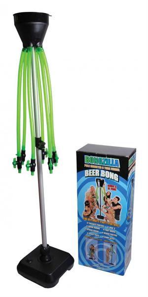 Bongzilla 6 Tube Multi Beer Bong With Stand