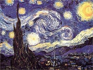 ''Vincent Van Gogh Starry Night Giant POSTER - 40'''' X 53.5''''''