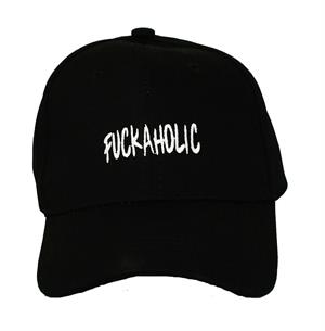 Fuckaholic Embroidered Wool CAP