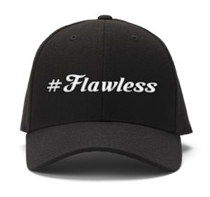 #Flawless Embroidered Cap