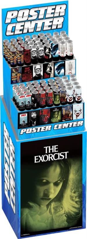 Halloween Themed Regular POSTERs Pre-Pack Display - 72pc