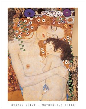 ''Mother and Child by Gustav Klimt POSTER - 22'''' x 28''''''