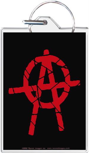 ''Anarchy KEYCHAIN - 1.5'''' X 2''''''