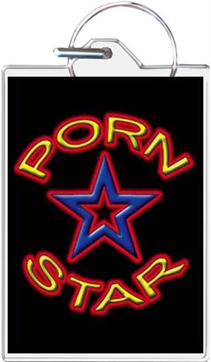 ''Porn Star KEYCHAIN - 1.5'''' X 2''''''