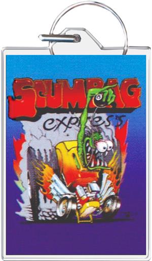 ''Scum BAG Express Keychain - 1.5'''' X 2''''''