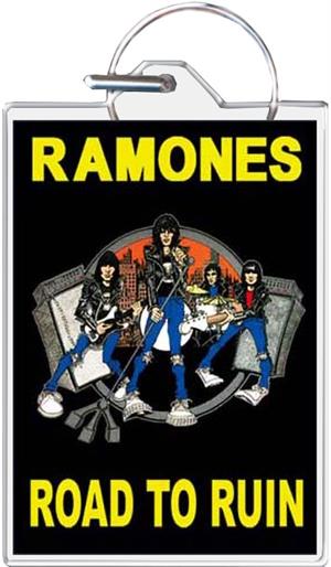 ''Ramones Road To Ruin KEYCHAIN - 1.5'''' X 2''''''