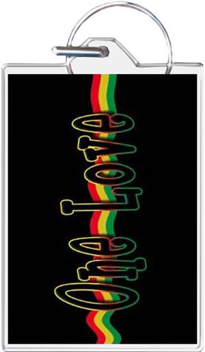 ''ONE Love Keychain - 1.5'''' X 2''''''