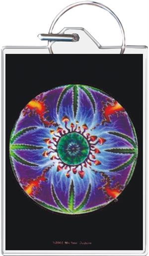 ''MAGIC Mushrooms - Mike Dubois Keychain - 1.5'''' X 2''''''
