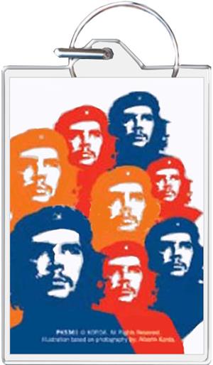 ''Che Guevara Hasta KEYCHAIN - 1.5'''' X 2''''''