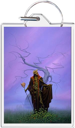 Destroying Angel - Michael Whelan - Keyring