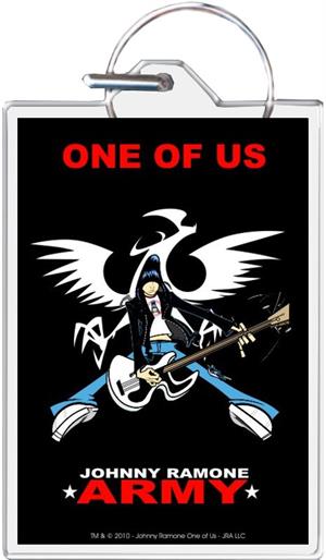 Johnny Ramone Animated Army - Keyring