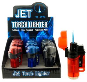 Metal & Plastic Barrel Torch - 18 Per Box - Single Flame - (Subject To Hazmat Fee)