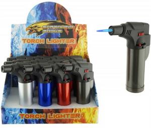 Screaming Eagle Side Jet Torch LIGHTER - Metallic Color - 12 Per Display - (Subject To Hazmat Fee)