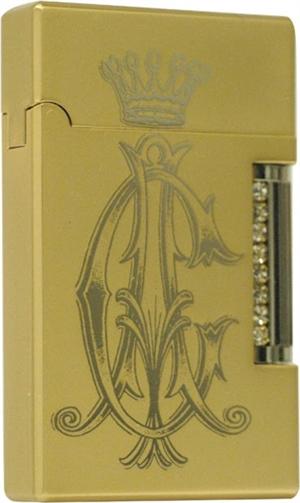 Christian Audigier Enzo GOLD Plated Electronic Torch Lighter 2 (Subject To Hazmat Fee)