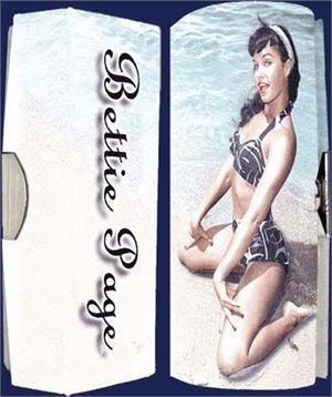 LIPSTICK Case - Bettie Page In The Sand - Clearance - Min. 6 Per Style