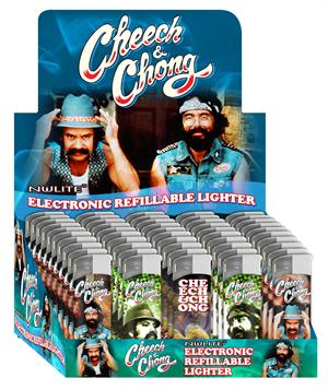 Cheech & Chong Raving LIGHTERS #A - 50 Per Display (Subject To Hazmat Fee)