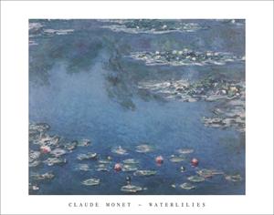 ''Waterlilies by Monet POSTER - 28'''' x 22''''''