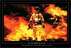 ''Courage POSTER - 24'''' X 36''''''