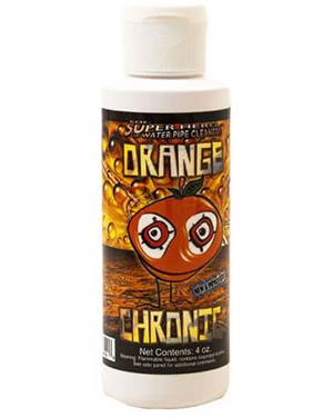 Orange Chronic Cleaner - GLASS Ceramic Hookah - 4 oz  (Subject To Hazmat Fee)