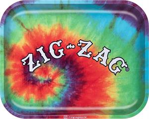 Zig-Zag TIE DYE Large Rolling Tray