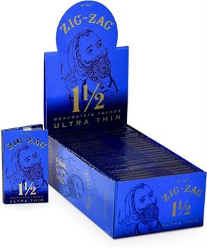 Zig-Zag Ultra Thin ROLLING PAPERS 1 1/2 - 24 Booklet Box